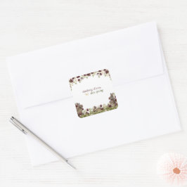 Sticker Carré Hearthlight Notes Printemps Douce Prairie Fleur Sa