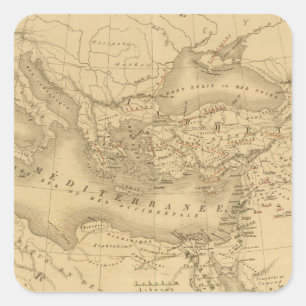 Sticker Carré Hébreux