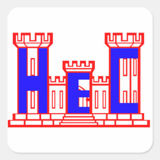 STICKER CARRÉ HEC
