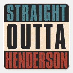 Sticker Carré Henderson Nevada NV