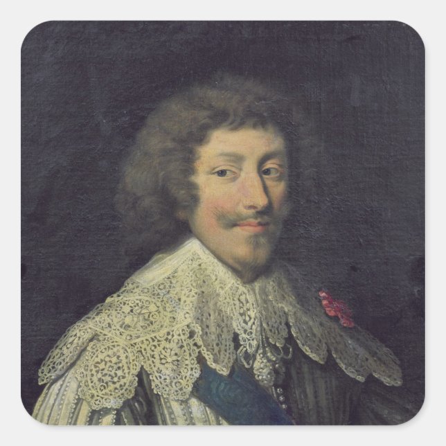 Sticker Carré Henri II Duc de Montmorency (Devant)