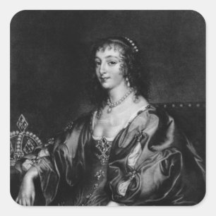 Sticker Carré Henrietta Maria