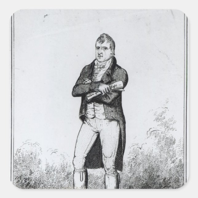 Sticker Carré Henry Hunt Esquire 1816 (Devant)