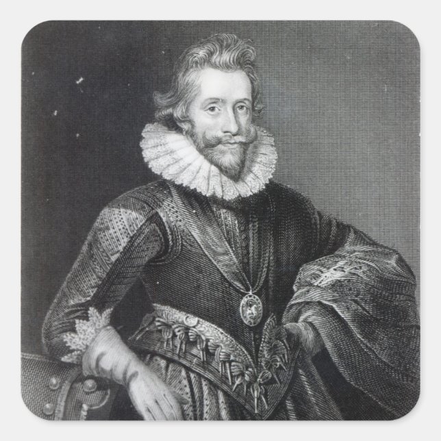 Sticker Carré Henry Wriothesley (Devant)
