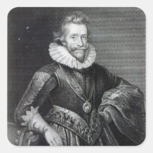 Sticker Carré Henry Wriothesley
