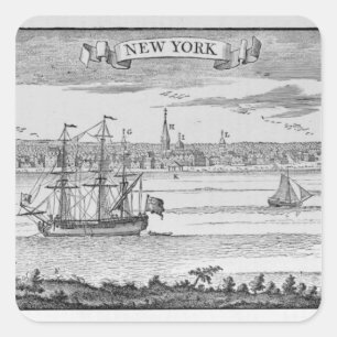 Sticker Carré Histoire narrative et critique d'America