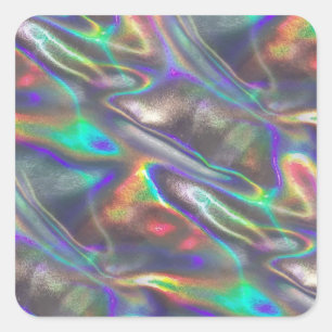 Sticker Carré holographique