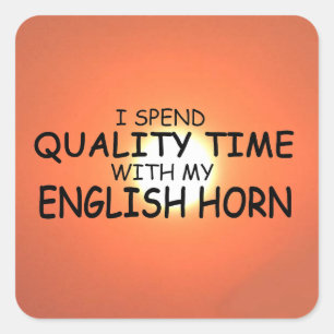Sticker Carré Horne Anglais