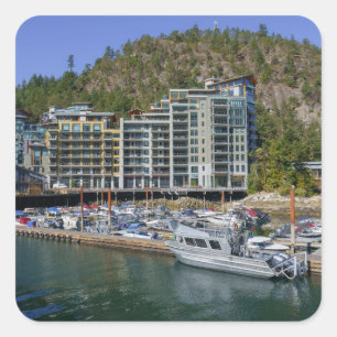 Sticker Carré Horseshoe Bay Vista