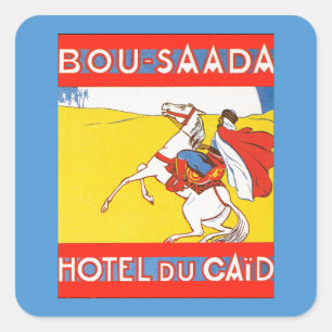 Sticker Carré Hôtel Du Caid De Bou-Saada