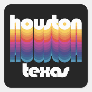 Sticker Carré Houston, Texas