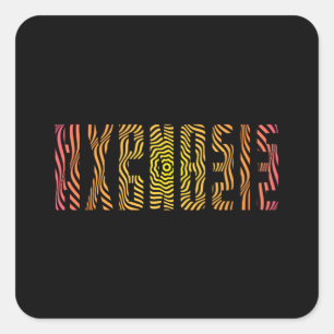 Sticker Carré Hypnosis Hypnotist Hypnotic Hypnotizer Best Cadeau