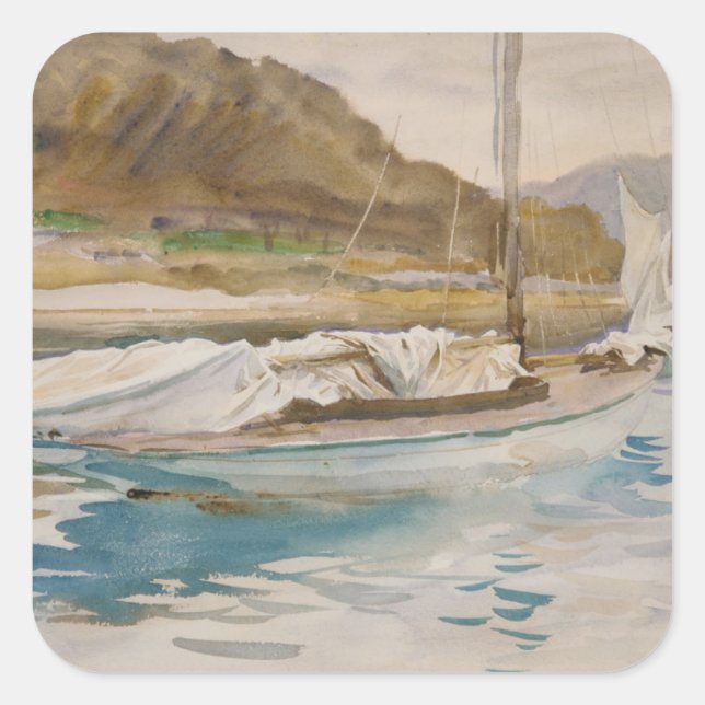 Sticker Carré Idle Sails (Devant)