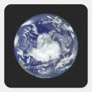 Sticker Carré Image disque complète entièrement éclairée