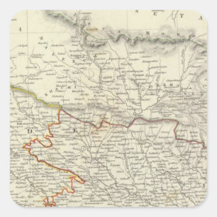 Sticker Carré Inde X