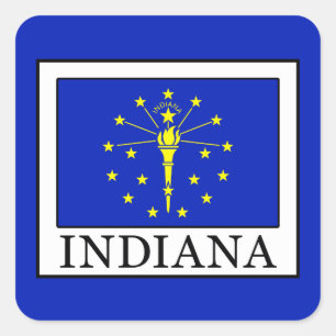 Sticker Carré Indiana