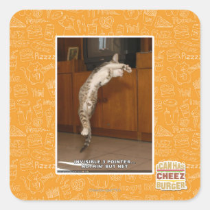 Sticker Carré Indicateur 3 invisible