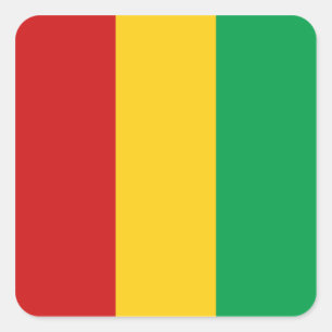 Sticker Carré Indicateur Guinée-Conakry