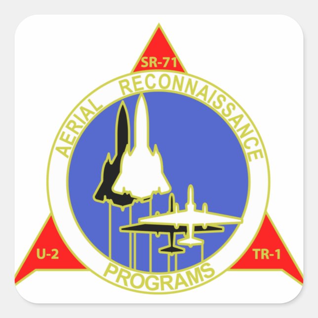 Sticker Carré Insigne du programme de reconnaissance aérienne (Devant)