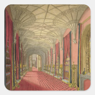 Sticker Carré Intérieur de la galerie de St Michael, du