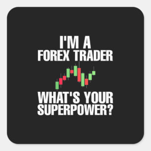 Sticker Carré Investisseur Je Suis Un Trader Forex