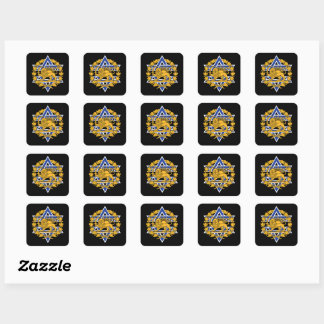 Sticker Carré Israel Persian Lion