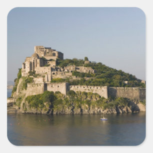 Sticker Carré ITALIE, Campanie, baie de Naples), ISCHIA, 2