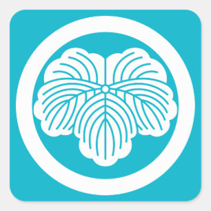 Sticker Carré Ivy leaf