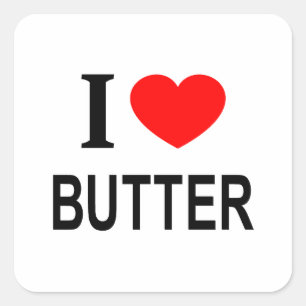 STICKER CARRÉ J'❤️ BEURTER J'AIME BEURTER J'AIME BEURTER J'AIME 