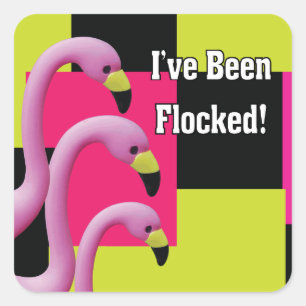 Sticker Carré j'ai été foutu