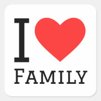 J'aime ma famille