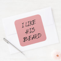 J'aime sa barbe homme barbu drôle