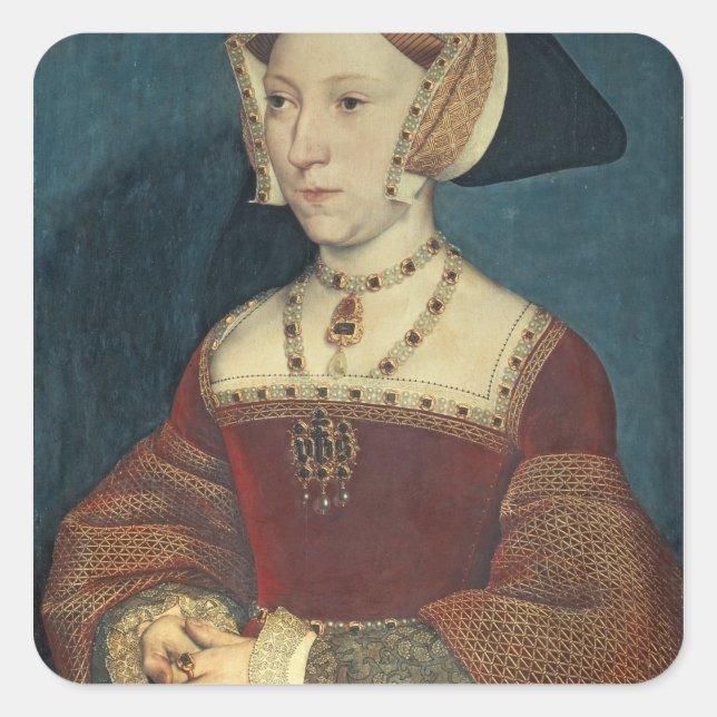 Sticker Carré Jane Seymour (Devant)
