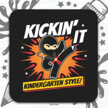 Jardin D'Enfants Ninja Tirer Un Coup D'Oeil Premie