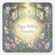 Jardin Floral Fée Anniversaire Violet