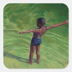 Sticker Carré Je 2011