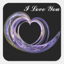 Je T'Aime Purple Coeur De Balle