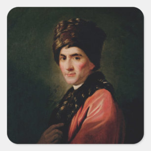 Sticker Carré Jean-jacques Rousseau