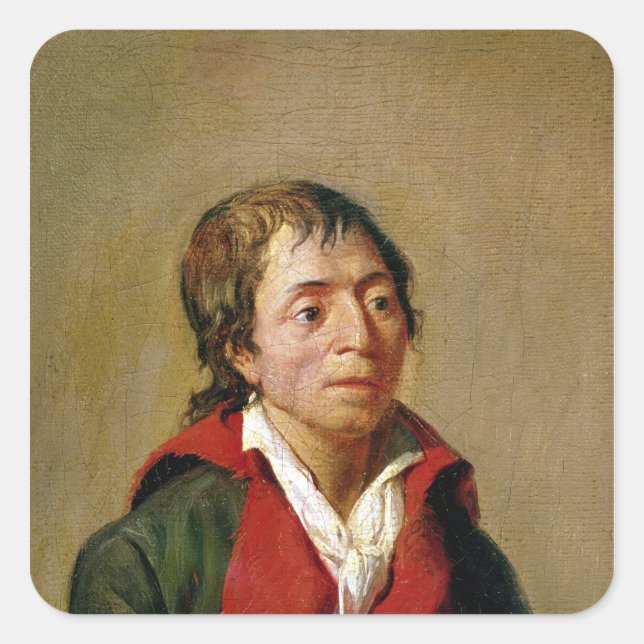 Sticker Carré Jean-Paul Marat (Devant)