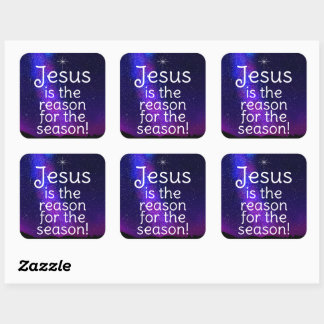 Sticker Carré Jesus