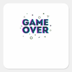 Sticker Carré Jeu terminé