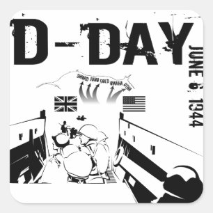 Sticker Carré JEUDI 6 juin 1944