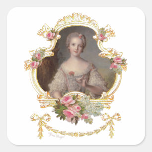 Sticker Carré Jeune princesse Louise Marie de France