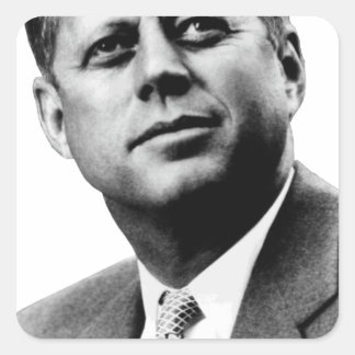 Sticker Carré JFK - John F. Kennedy