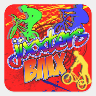 Sticker Carré Jixxter BMX
