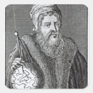 Sticker Carré John Dee un Londonien