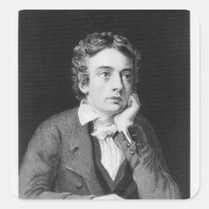 Sticker Carré John Keats