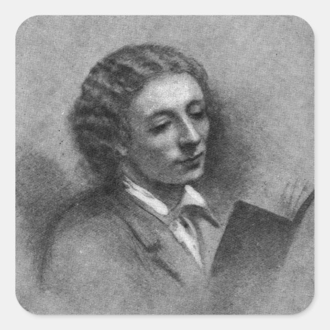 Sticker Carré John Keats (Devant)