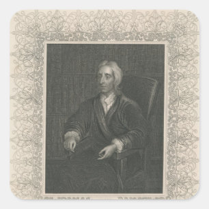 Sticker Carré John Locke