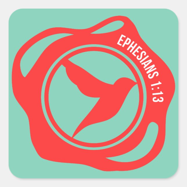 Sticker Carré Joint de Saint-Esprit (Devant)